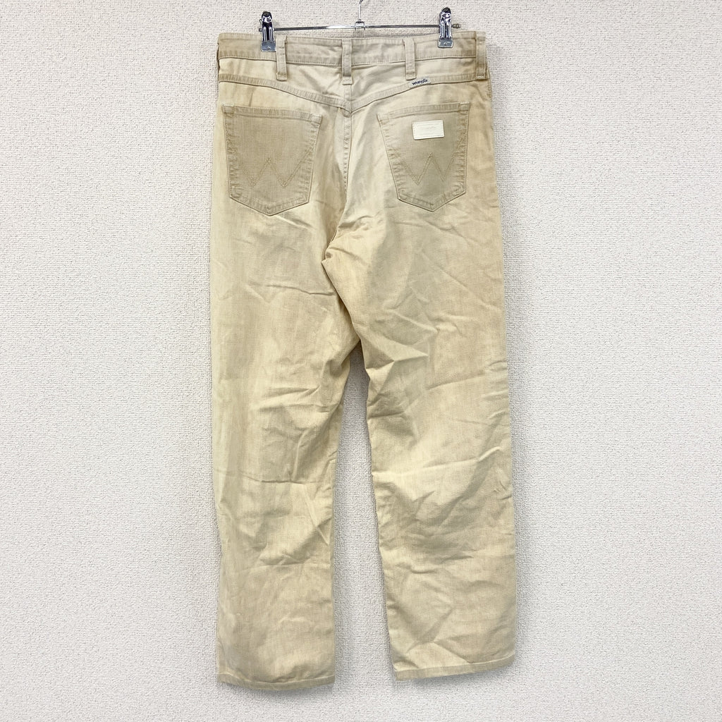 Wrangler　ラングラー　デニムパンツ/ジーンズ　ジップフライ　ベージュ　W32サイズ　古着