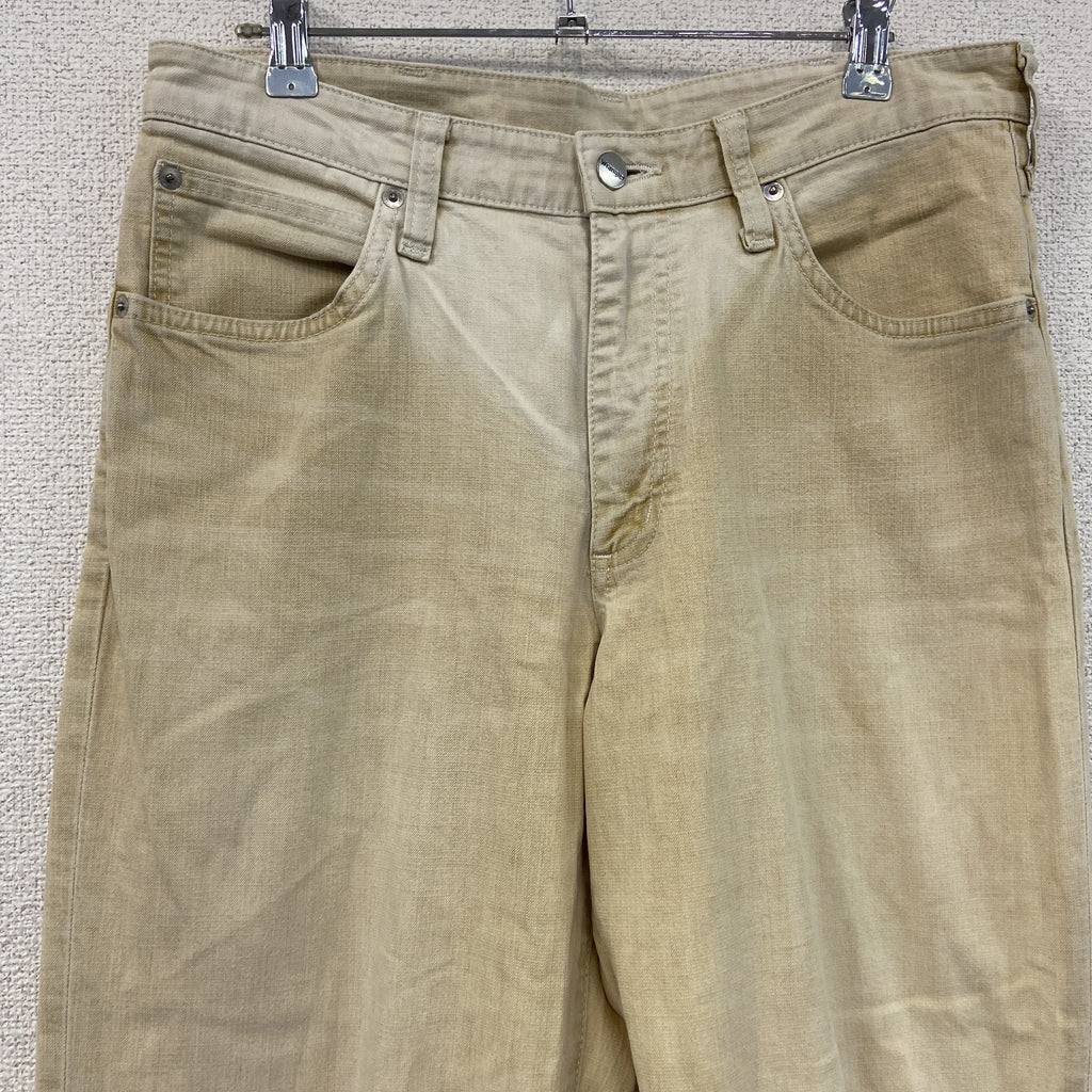 Wrangler　ラングラー　デニムパンツ/ジーンズ　ジップフライ　ベージュ　W32サイズ　古着