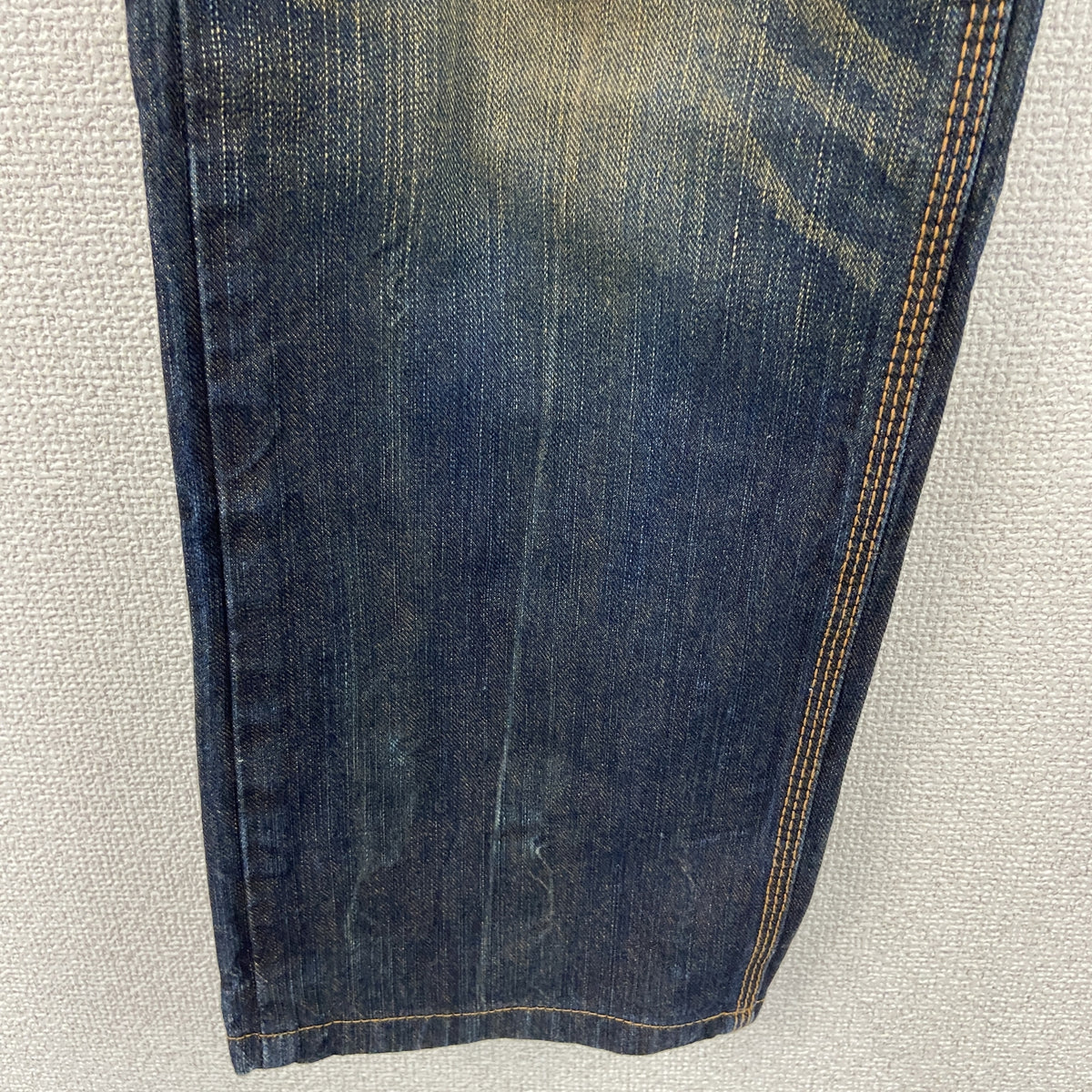EDWIN　エドウィン　デニムパンツ/ジーンズ　ジップフライ　インディゴ　W30サイズ　古着