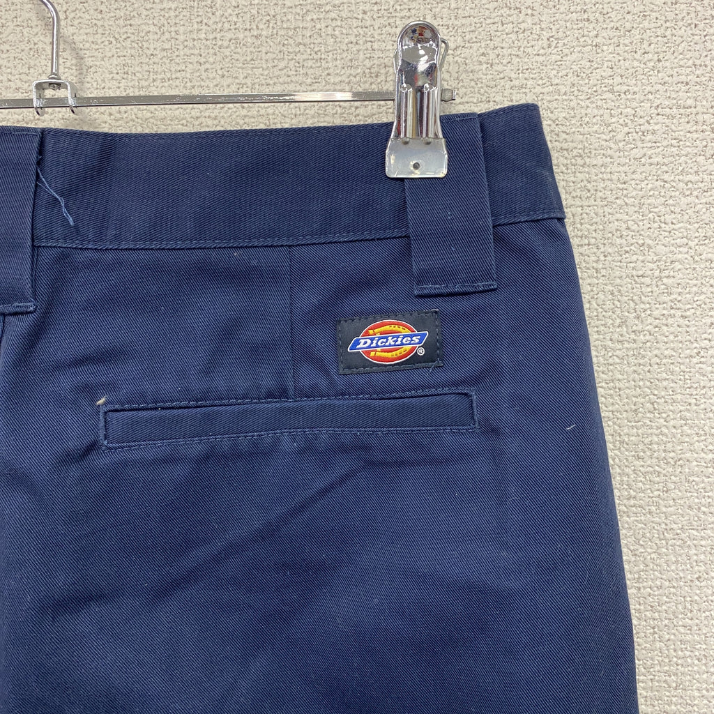 Dickies　ディッキーズ　ワークパンツ　チノパンツ　ジップフライ　紺　ネイビー　27サイズ　古着