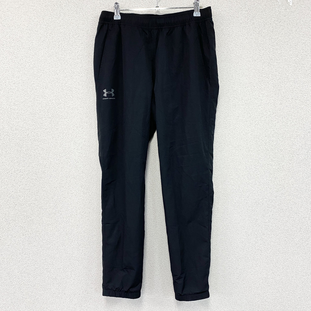 UNDER ARMOUR　アンダーアーマー　UAスポーツスタイルウィンドパンツ　黒　ブラック　Lサイズ　古着