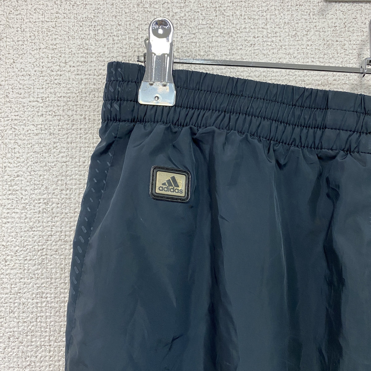 adidas　アディダス　ウィンドブレーカーパンツ　紺　ネイビー　Lサイズ　古着