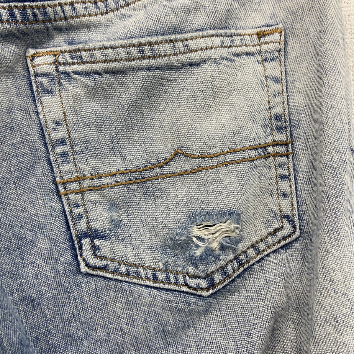 Denim&Supply Ralph Lauan　ラルフローレン　デニムパンツ/ジーンズ　ジップフライ　インディゴ　古着