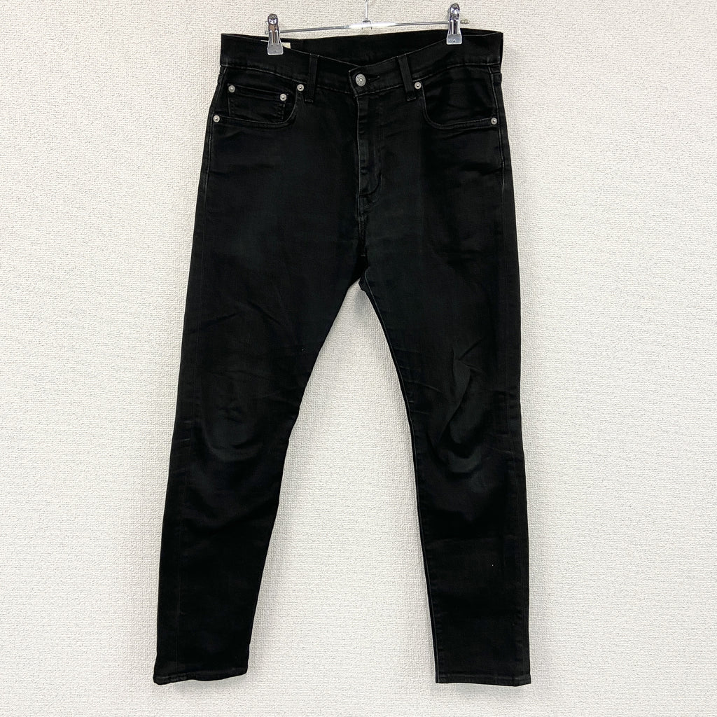 Levi's　リーバイス　512　デニムパンツ/ジーンズ　ジップフライ　黒ブラック　W34サイズ　古着
