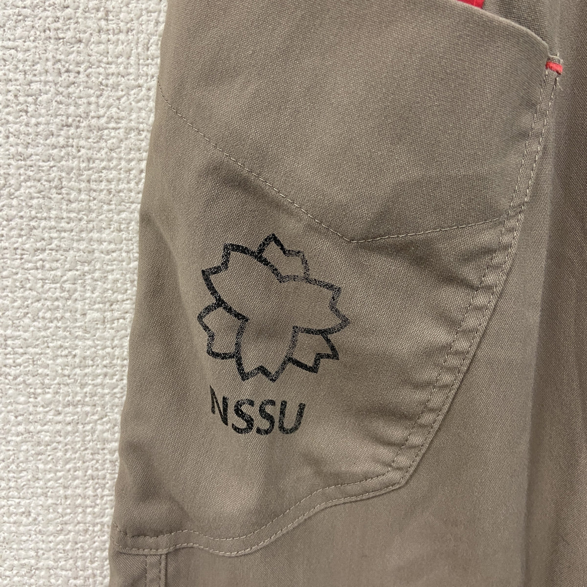 adidas　アディダス　カーゴパンツ　ジップフライ　ベージュ　古着