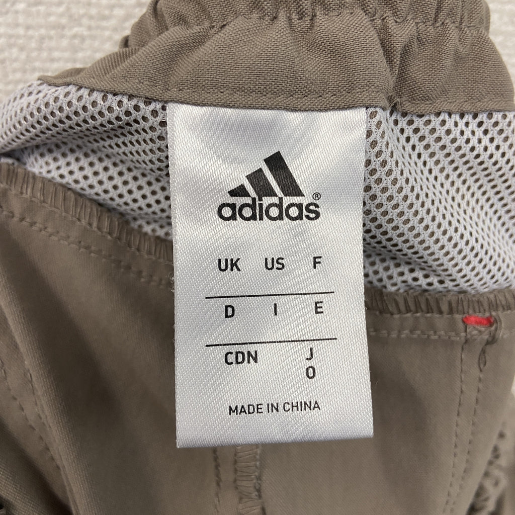 adidas　アディダス　カーゴパンツ　ジップフライ　ベージュ　古着