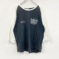OG CLASSIX　長袖Tシャツ/ロンT　ラグラン　黒　ブラック　XLサイズ　古着
