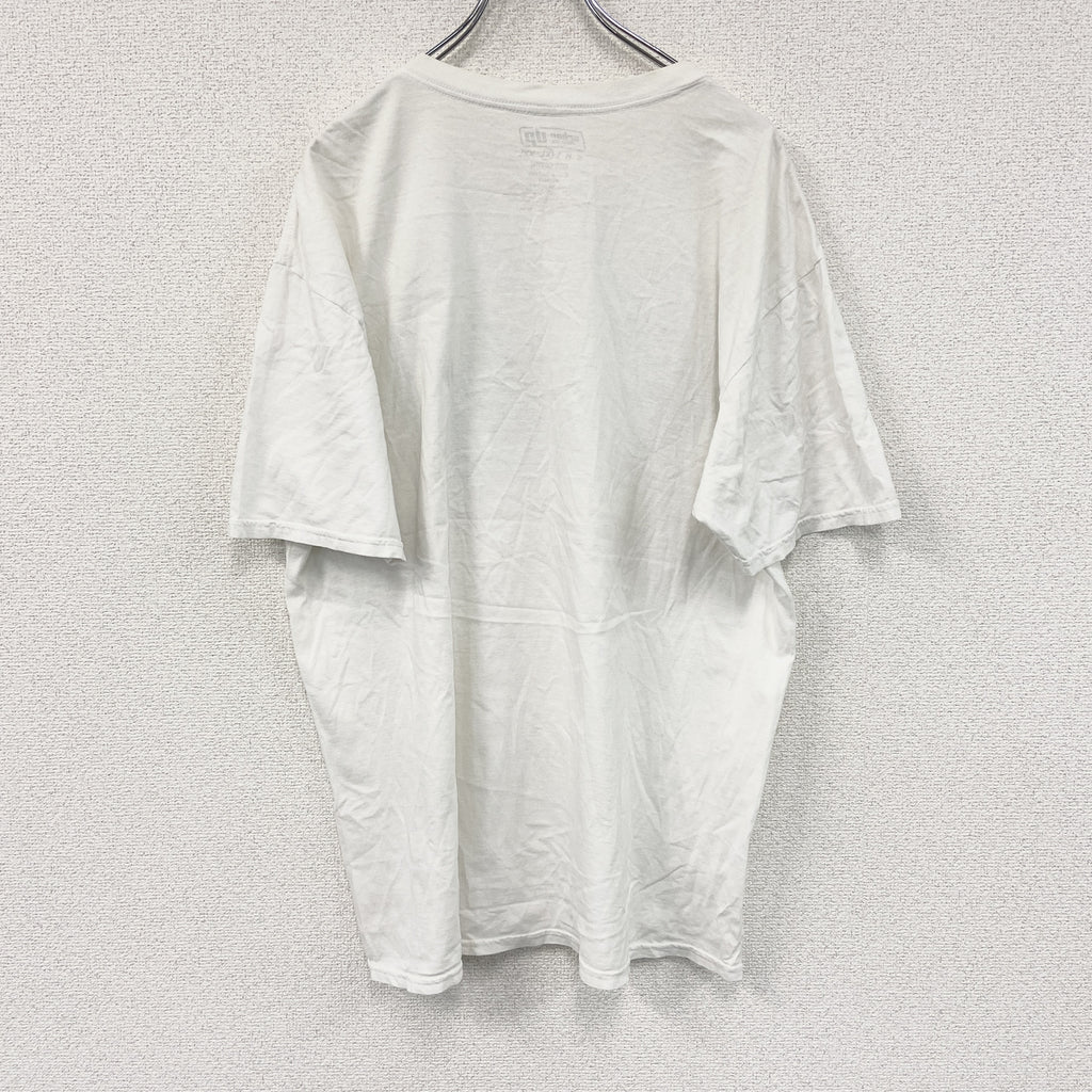 Urban Pipeline　半袖プリントTシャツ　白　ホワイト　XLサイズ カットソー メンズ コットン 古着