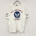 TEDMAN　テッドマン　半袖プリントTシャツ　白　ホワイト　42サイズ　古着
