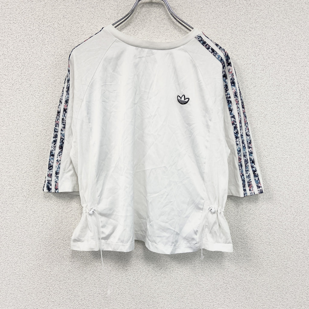 adidas　アディダス　オリジナルス　半袖Tシャツ　白　ホワイト　XSサイズ　古着