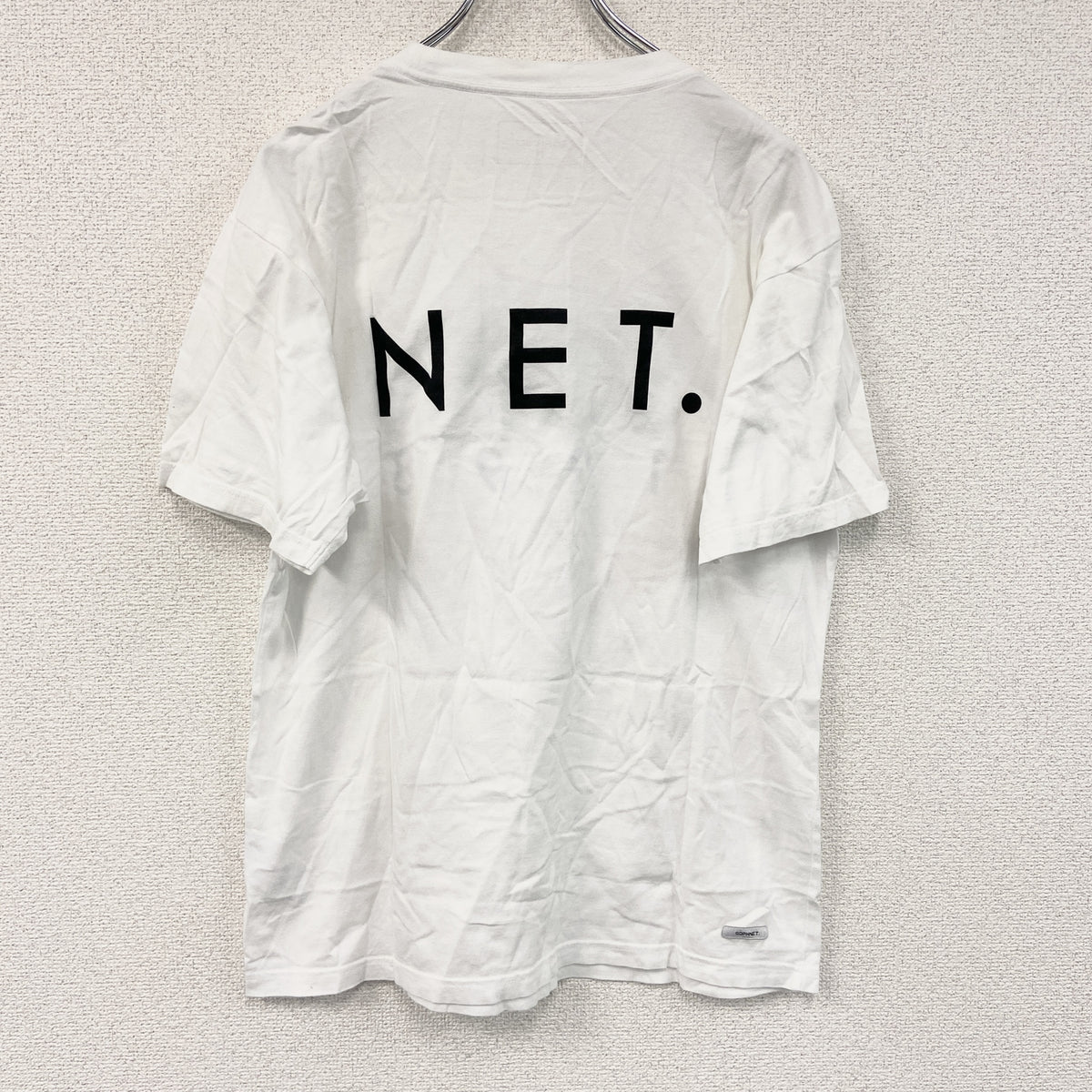 SOPHNET.　ソフネット　半袖プリントTシャツ　白　ホワイト　Mサイズ　古着