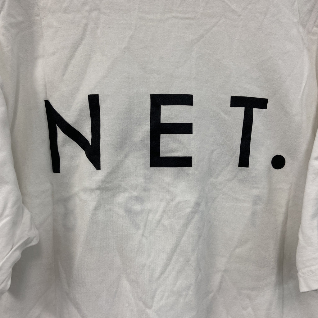 SOPHNET.　ソフネット　半袖プリントTシャツ　白　ホワイト　Mサイズ　古着