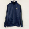 adidas　アディダス　トラックジャケット/ジャージ　紺　ネイビー　Sサイズ　古着