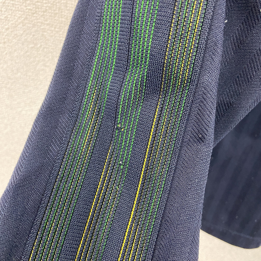 adidas　アディダス　トラックジャケット/ジャージ　紺　ネイビー　Sサイズ　古着