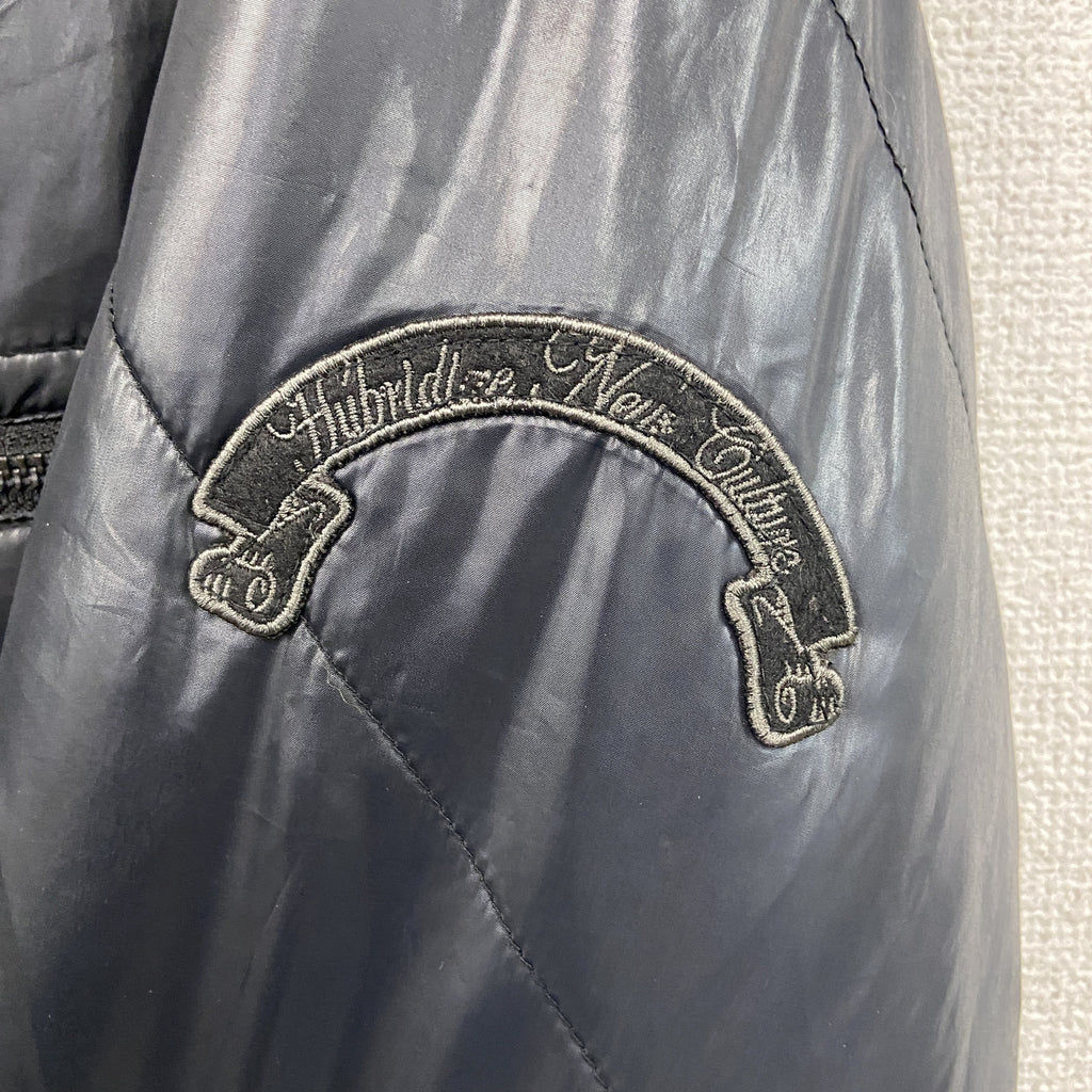 RUSS・K　ラスケー　中綿ジャケット　黒　ブラック　Mサイズ ダウン ダウンアウター メンズ 古着