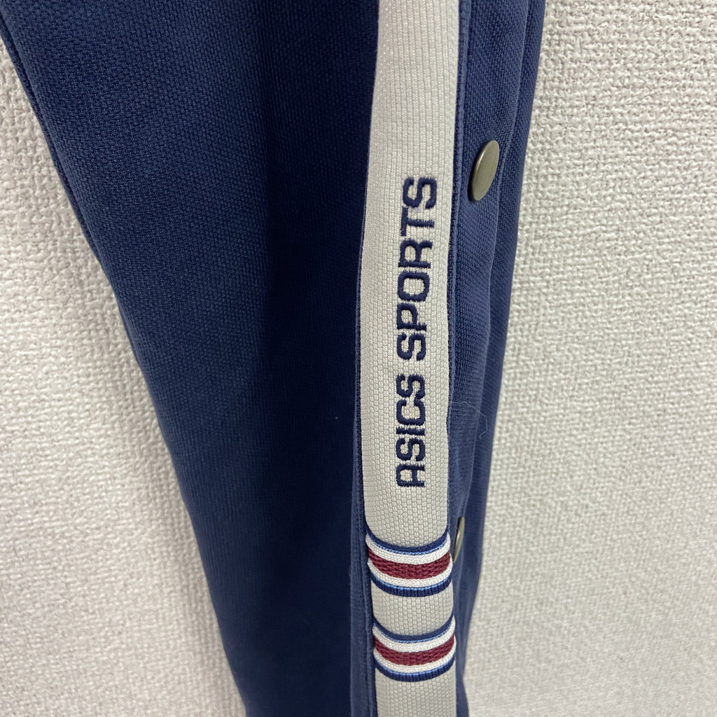 Asics　アシックス　トラックパンツ/ジャージパンツ　紺　ネイビー　Lサイズ　古着