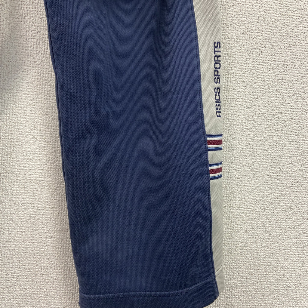 Asics　アシックス　トラックパンツ/ジャージパンツ　紺　ネイビー　Lサイズ　古着