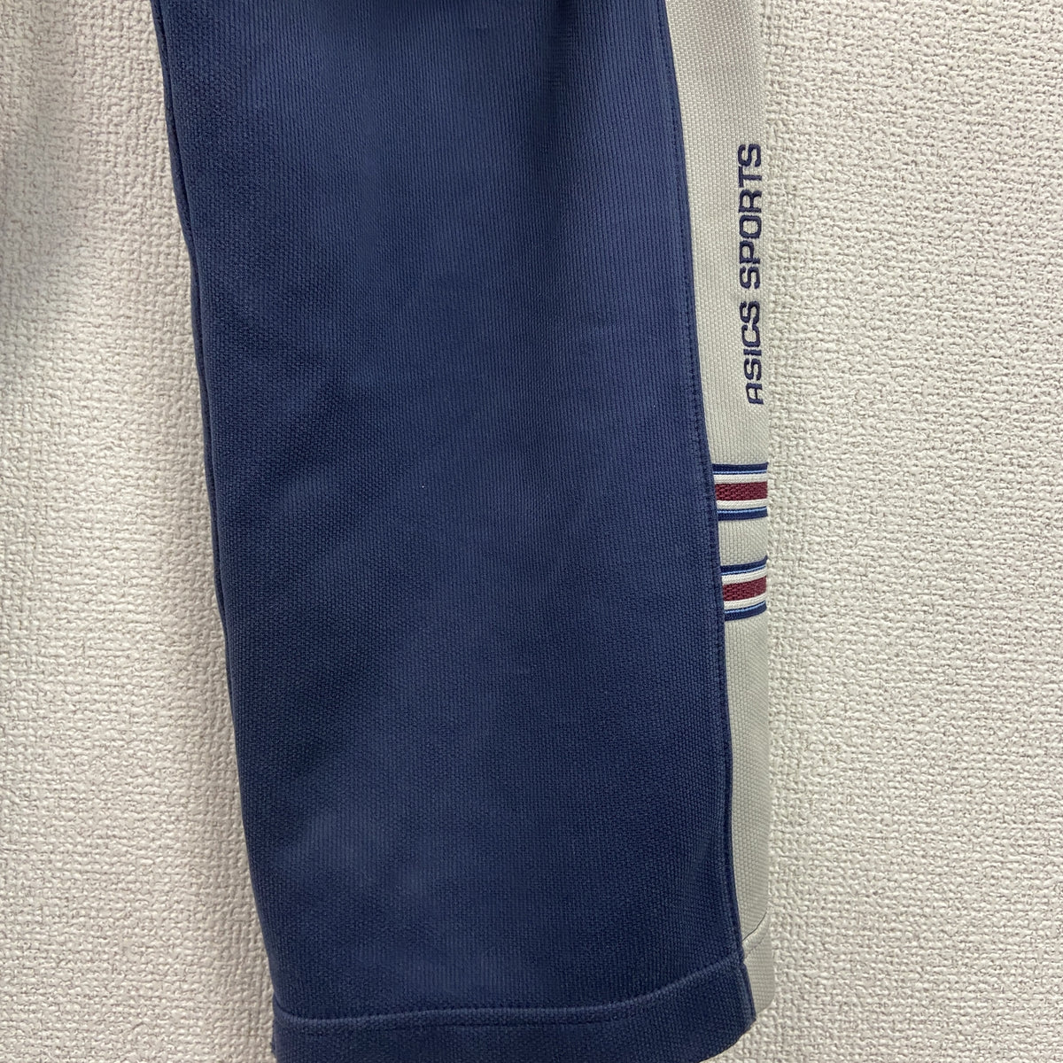Asics　アシックス　トラックパンツ/ジャージパンツ　紺　ネイビー　Lサイズ　古着