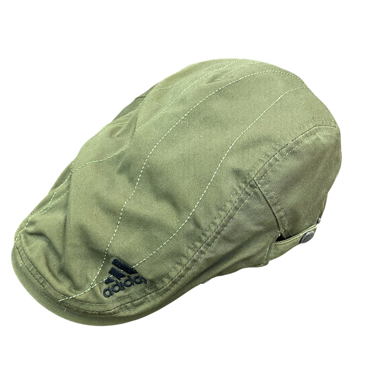adidas　アディダス　ハンチング帽　カーキ　古着
