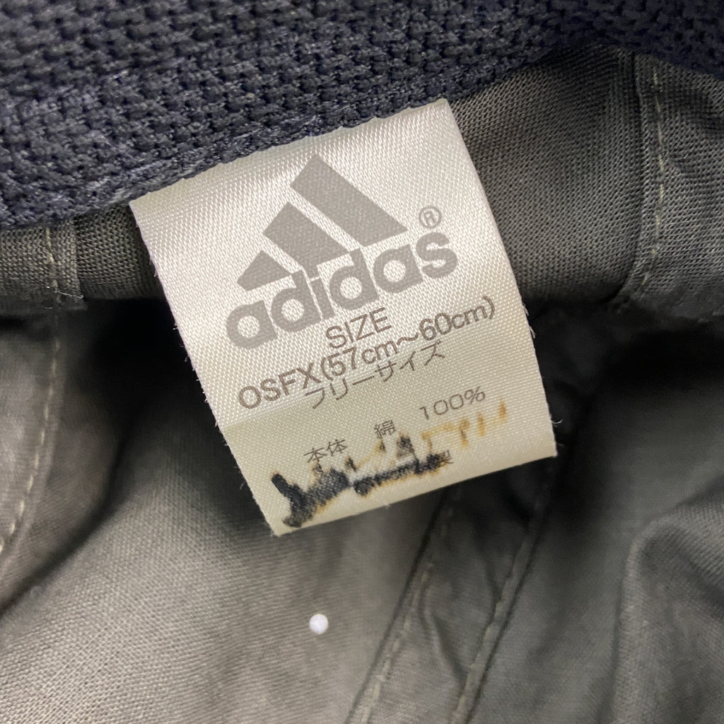 adidas　アディダス　ハンチング帽　カーキ　古着
