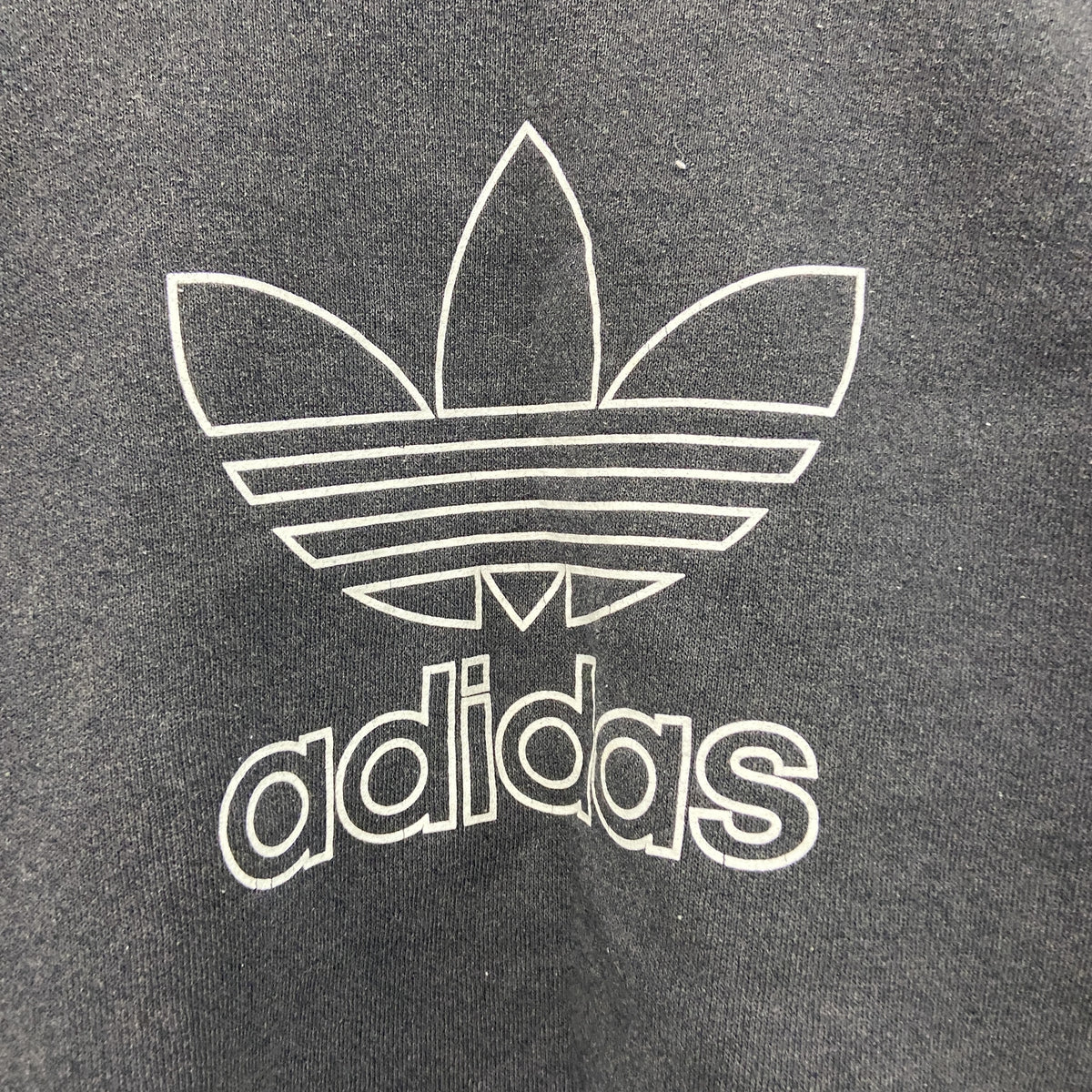 adidas　アディダス　スウェット/トレーナー　黒　ブラック　古着