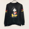 Disney　ディズニー　ミッキーマウス　スウェット/トレーナー　黒　ブラック　古着