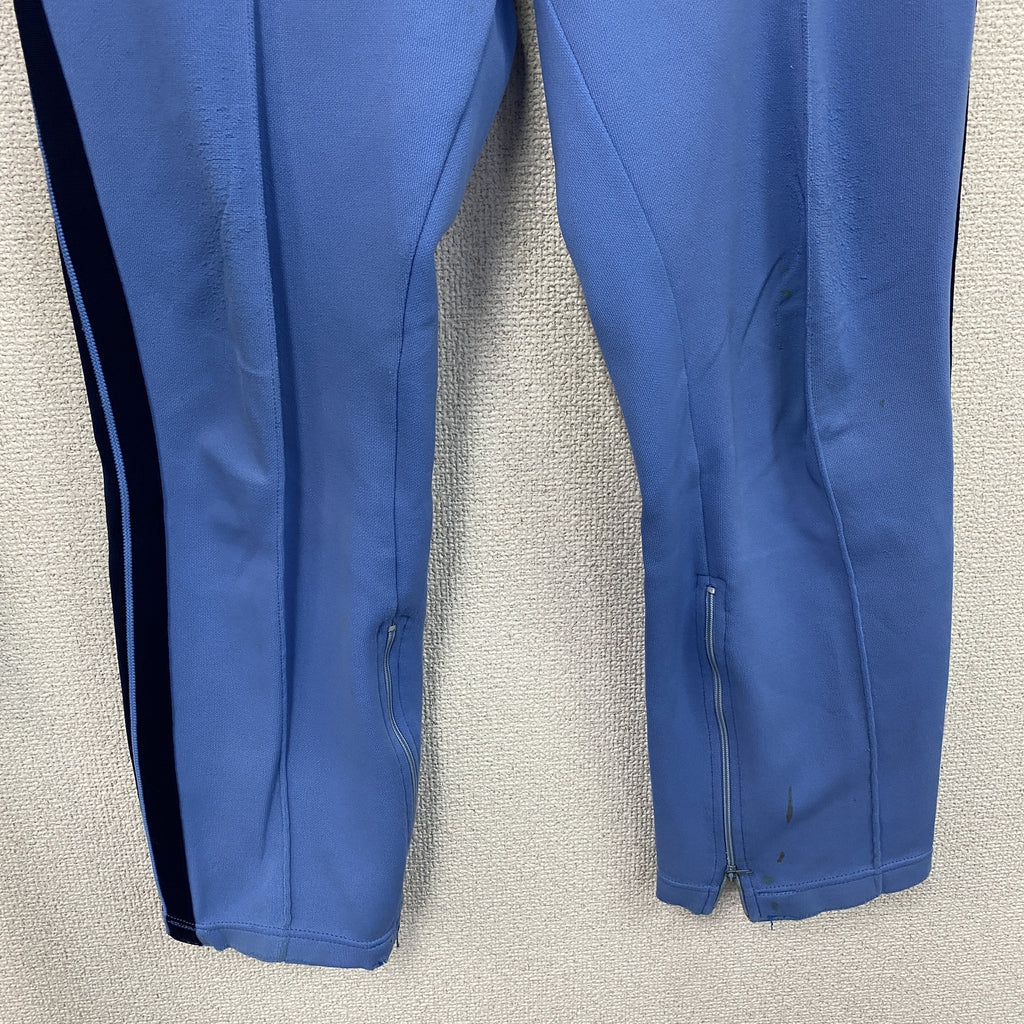 asics　アシックス　Recorder　ジャージセットアップ　トラックジャケット　トラックパンツ　水色　ライトブルー　古着
