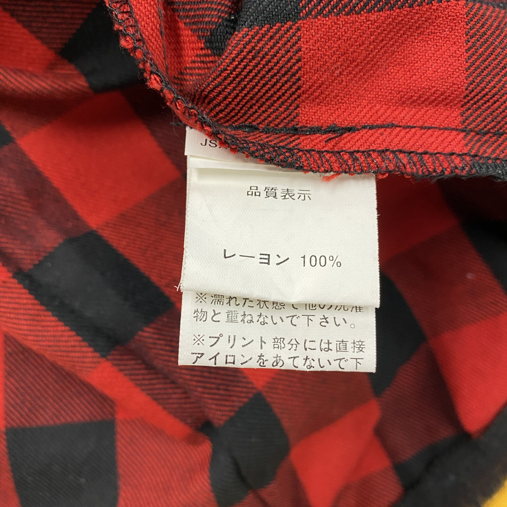 SEX POT ReVenGe　セックスポットリベンジ　ワンピース　チェック柄　赤　黒　レッド　ブラック　Lサイズ　古着