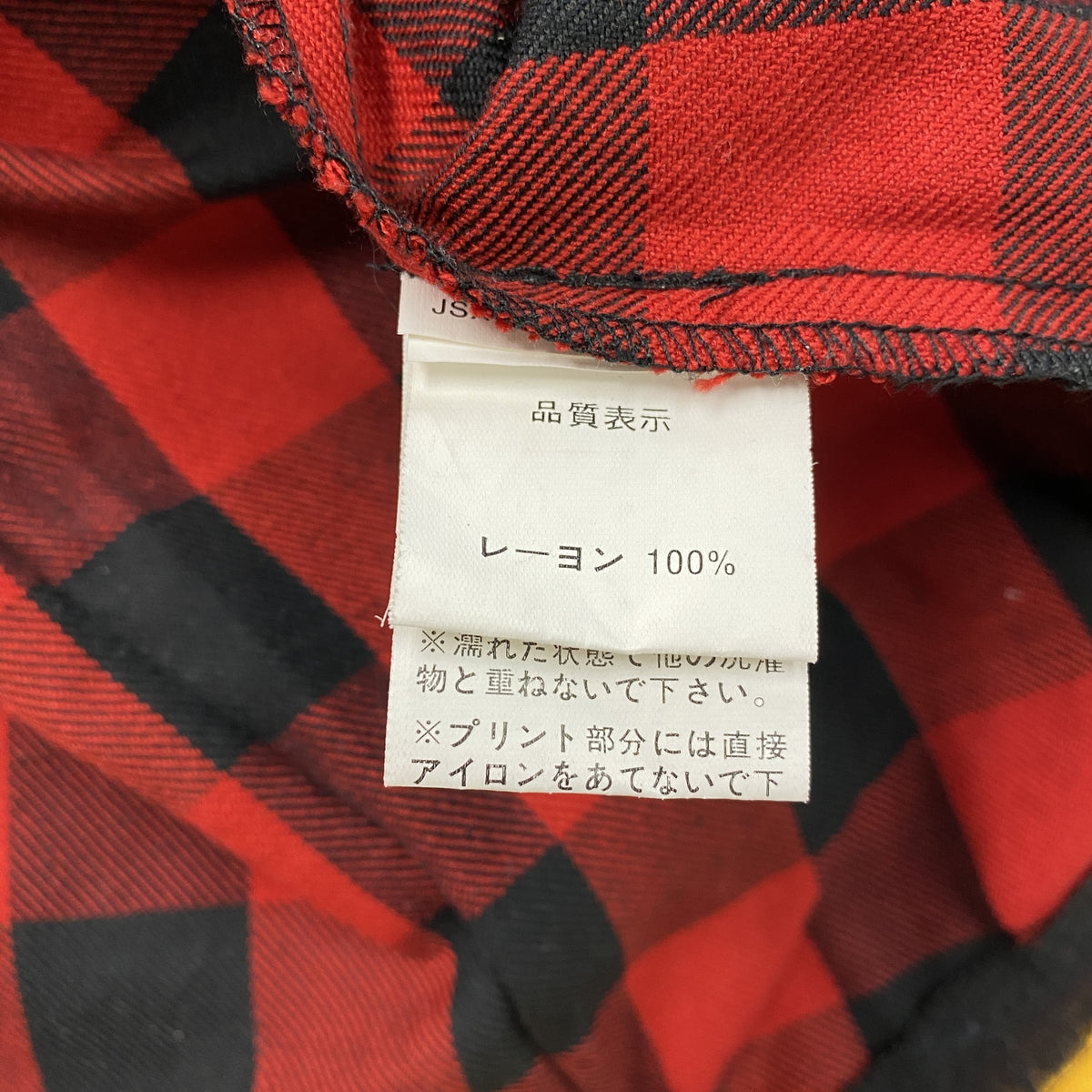 SEX POT ReVenGe　セックスポットリベンジ　ワンピース　チェック柄　赤　黒　レッド　ブラック　Lサイズ　古着
