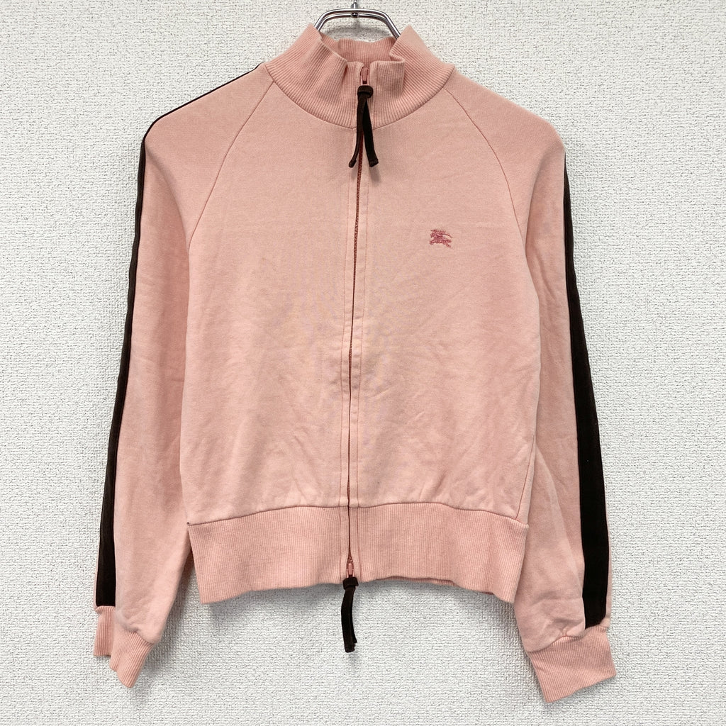 BURBERRY BLUE LABEL　バーバリーブルーレーベル　トラックジャケット/ジャージ　ピンク　38サイズ　古着