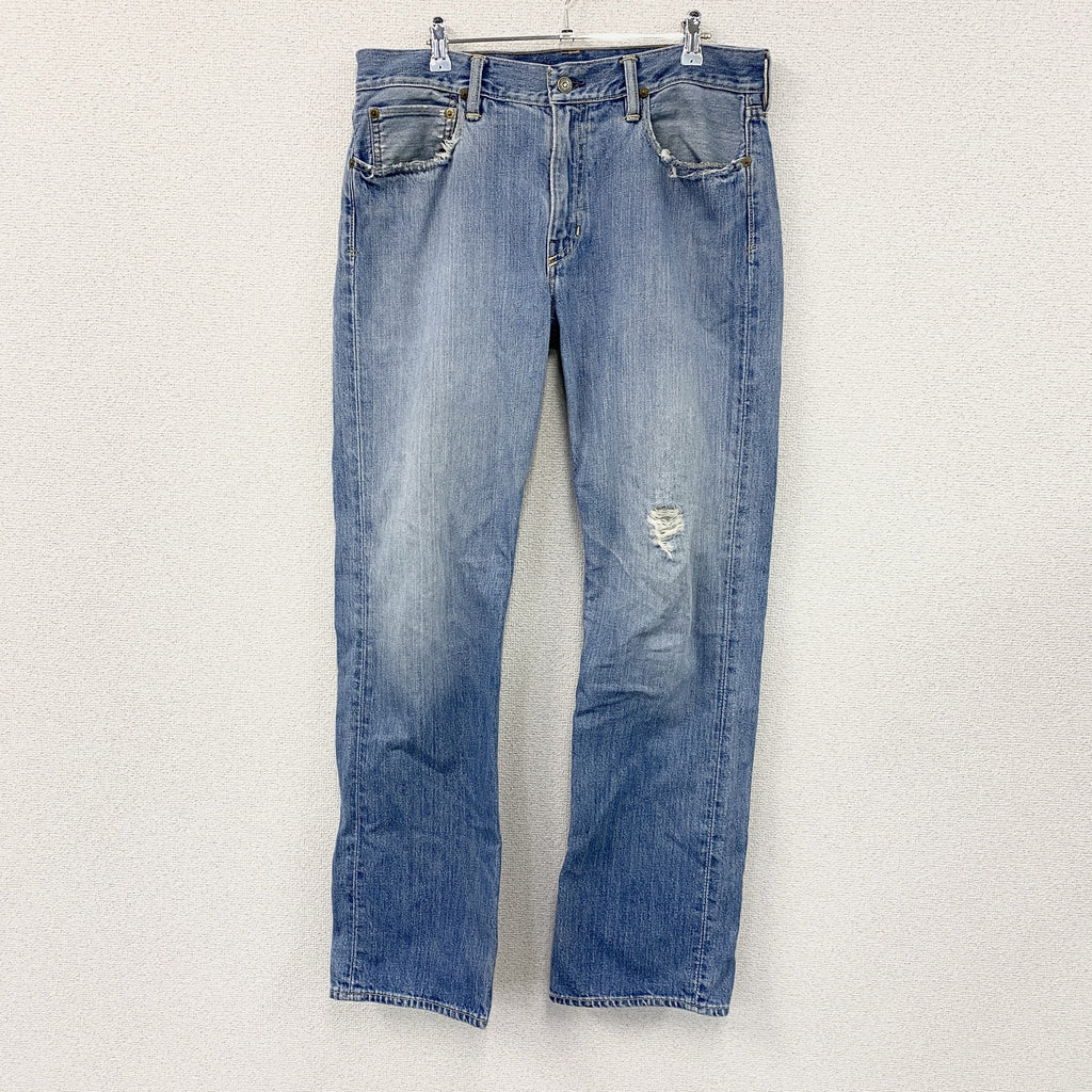 POLO RALPH LAUREN　ポロラルフローレン　デニムパンツジーンズ　ジップフライ　インディゴ　W33サイズ　古着