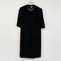 SOIR BENIR　ソワールベニール　冠婚葬祭セットアップ/喪服　ワンピース　黒　ブラック　9サイズ　古着