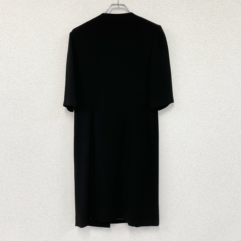 SOIR BENIR　ソワールベニール　冠婚葬祭セットアップ/喪服　ワンピース　黒　ブラック　9サイズ　古着