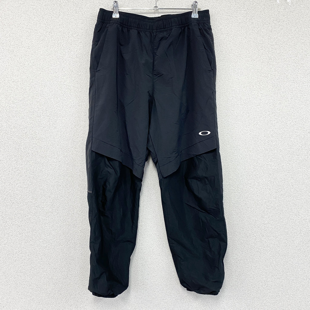 OAKLEY　オークリー　ENHANCE WIND WARM HD PANTS 11.7　カジュアルパンツ　黒　ブラック　Lサイズ　古着