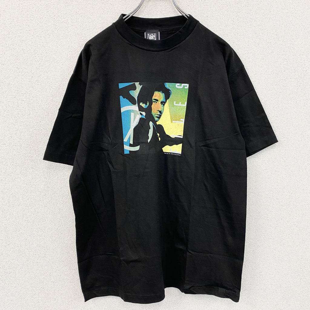 Tour champ　ツアーチャンプ　半袖プリントTシャツ　黒　ブラック　Lサイズ カットソー メンズ コットン 古着