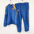 NIKE　ナイキ　ジャージセットアップ　トラックジャケット　トラックパンツ　青　ブルー　XLサイズ　古着