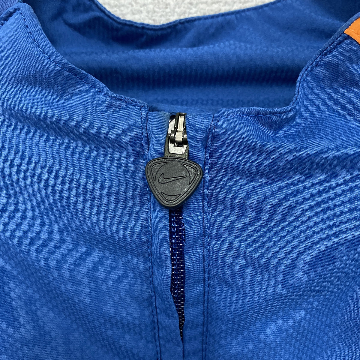 NIKE　ナイキ　ジャージセットアップ　トラックジャケット　トラックパンツ　青　ブルー　XLサイズ　古着