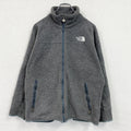 THE NORTH FACE　ザ・ノースフェイス　フルジップフリースジャケット　グレー　Lサイズ　古着