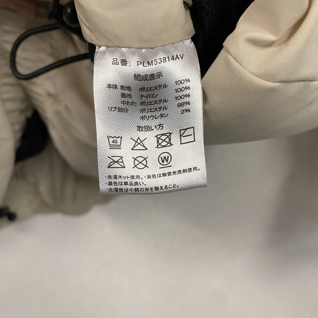 U.S. POLO ASSN.　ユーエスポロアッスン　中綿ダウンジャケット　ベージュ　Lサイズ ダウンアウター メンズ ポリエステル 古着