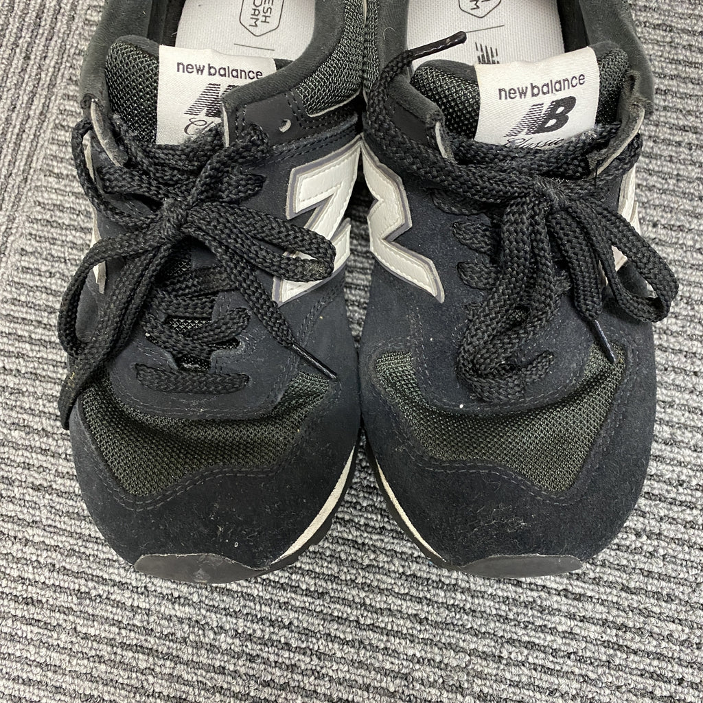 New Balance　ニューバランス　U574KN2　スニーカー　黒　ブラック　25㎝　古着