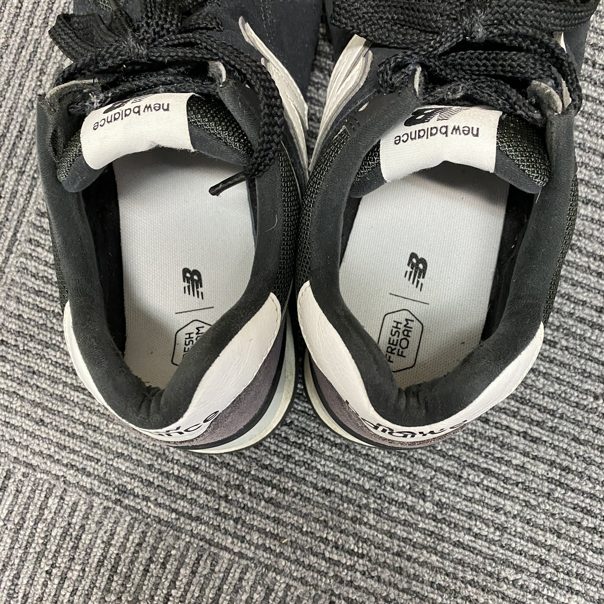 New Balance　ニューバランス　U574KN2　スニーカー　黒　ブラック　25㎝　古着