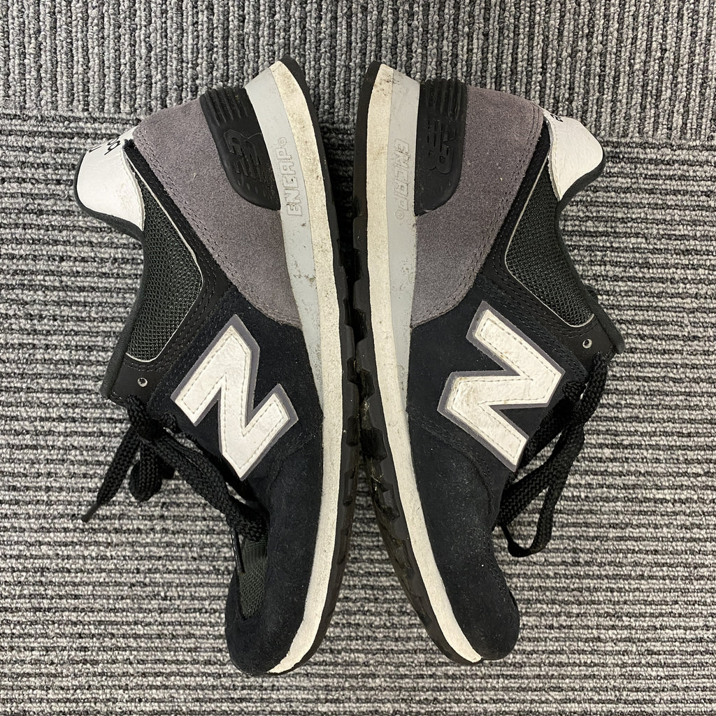 New Balance　ニューバランス　U574KN2　スニーカー　黒　ブラック　25㎝　古着