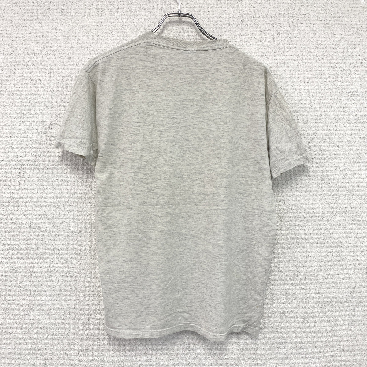 JERZEES　ジャージーズ　半袖プリントTシャツ　シングルステッチ　ヴィンテージ　グレー　Mサイズ　古着