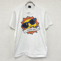 SCREEN STARS　スクリーンスターズ　半袖プリントTシャツ　シングルステッチ　ヴィンテージ　白　ホワイト　Mサイズ　古着