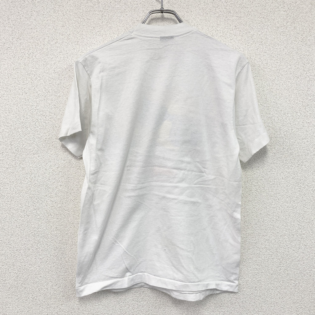 SCREEN STARS　スクリーンスターズ　半袖プリントTシャツ　シングルステッチ　ヴィンテージ　白　ホワイト　Mサイズ　古着
