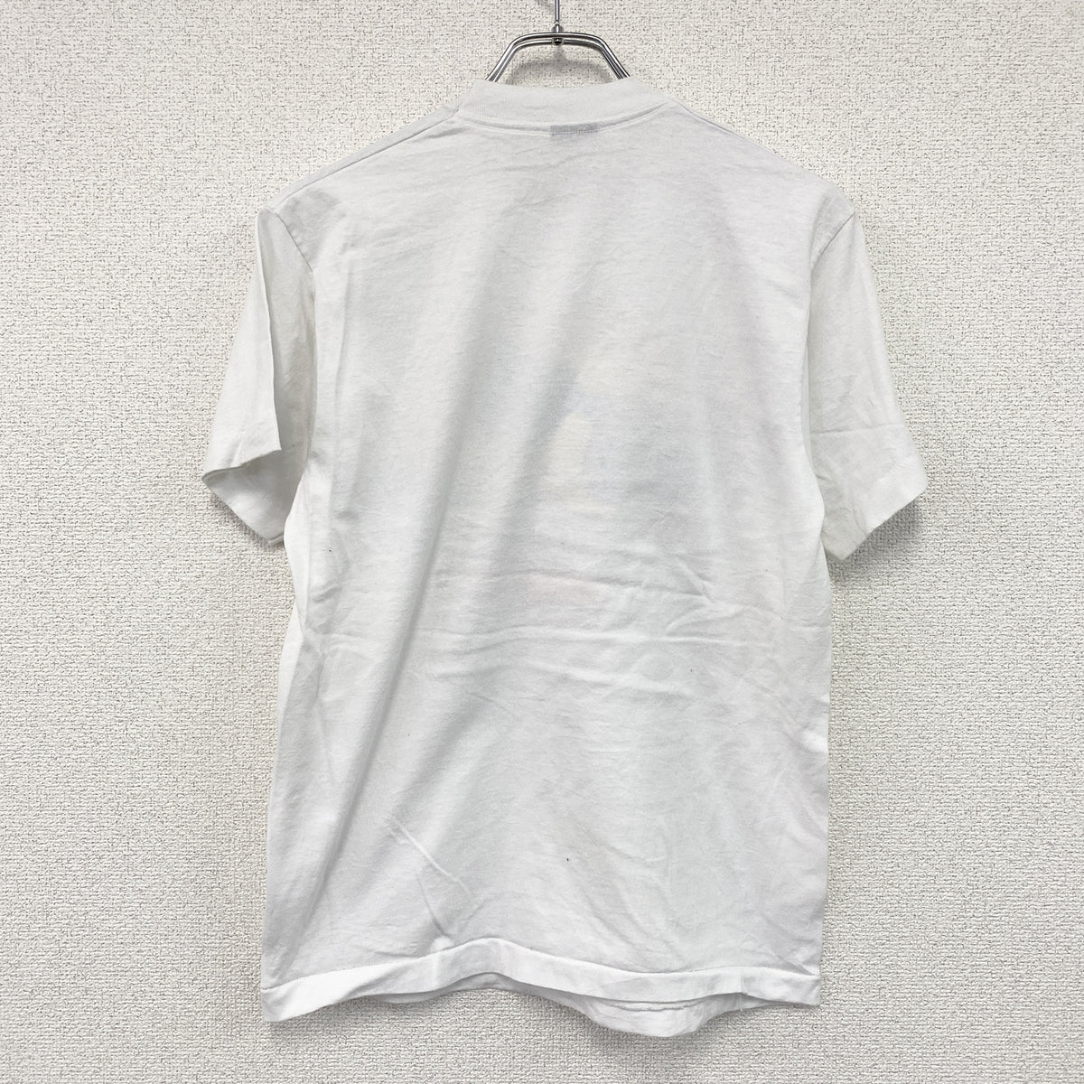 SCREEN STARS　スクリーンスターズ　半袖プリントTシャツ　シングルステッチ　ヴィンテージ　白　ホワイト　Mサイズ　古着