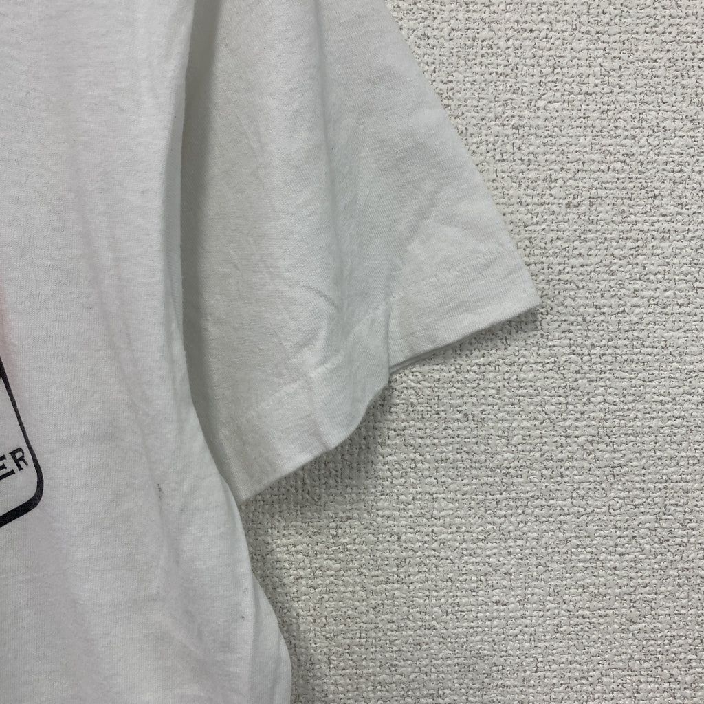 SCREEN STARS　スクリーンスターズ　半袖プリントTシャツ　シングルステッチ　ヴィンテージ　白　ホワイト　Mサイズ　古着