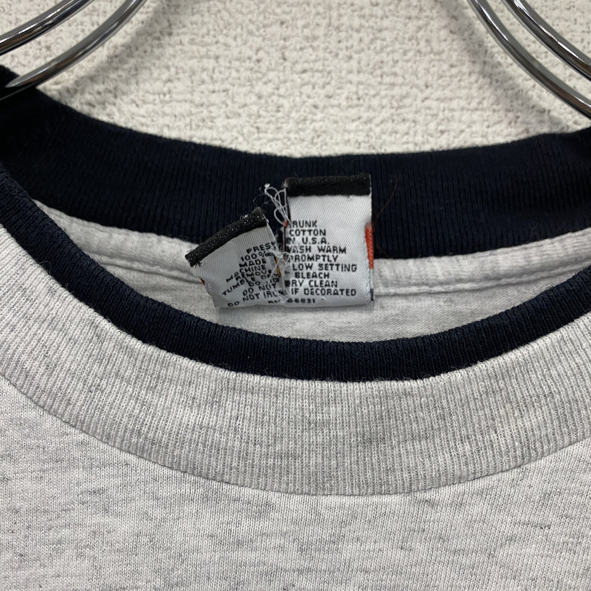 SIGNAL SPORTS　半袖プリントTシャツ　シングルステッチ　ヴィンテージ 　アニマル　グレー　XLサイズ　古着