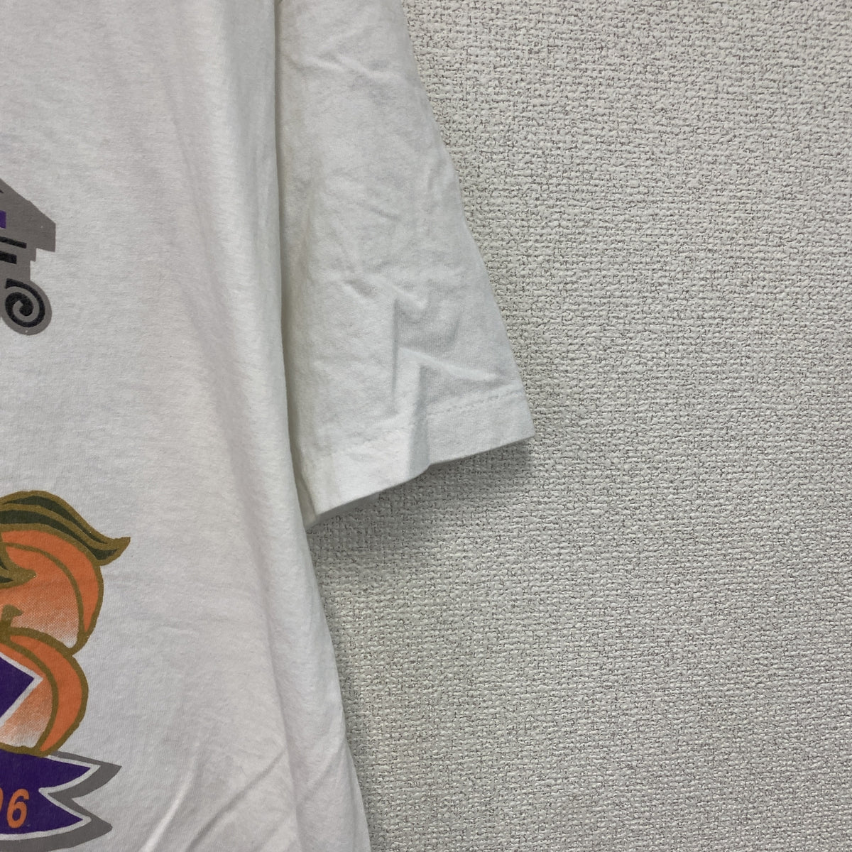 Hanes　ヘインズ　アトランタオリンピック　半袖プリントTシャツ　シングルステッチ　ヴィンテージ　白　ホワイト　XLサイズ　古着