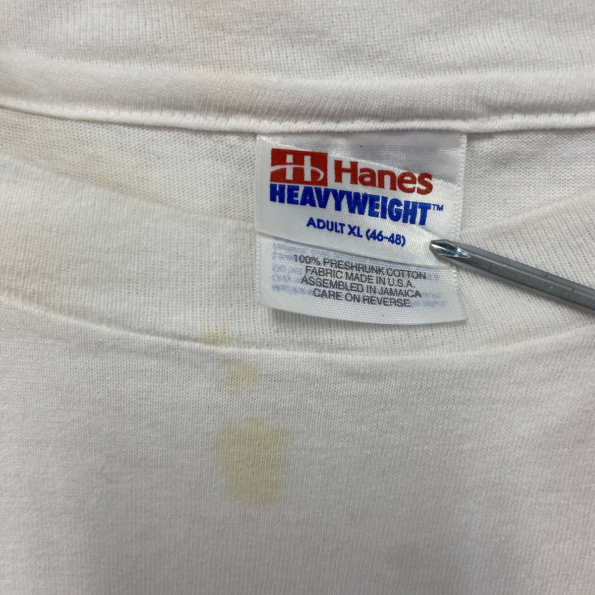Hanes　ヘインズ　アトランタオリンピック　半袖プリントTシャツ　シングルステッチ　ヴィンテージ　白　ホワイト　XLサイズ　古着
